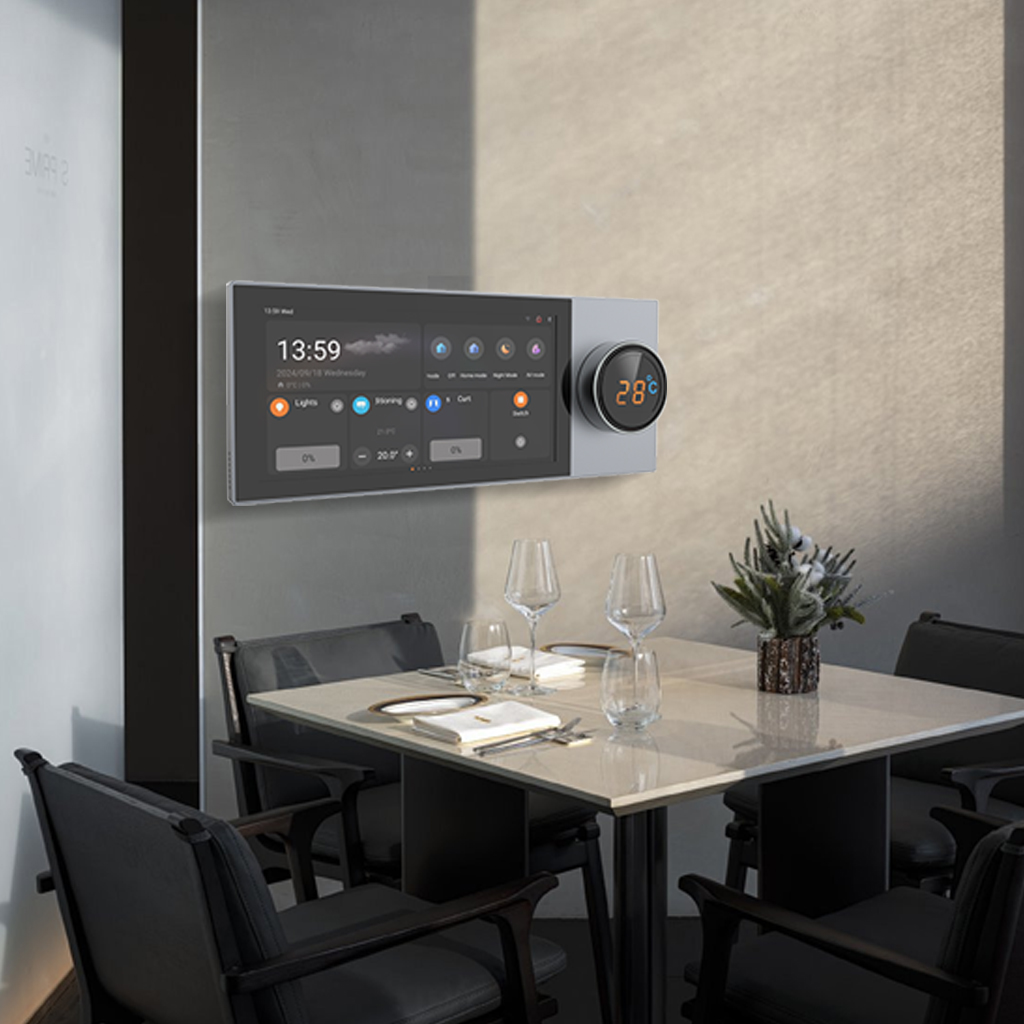 Smart Home Touchscreen Control Panel - Multi-functional 6 Inch KNX EIB Smart