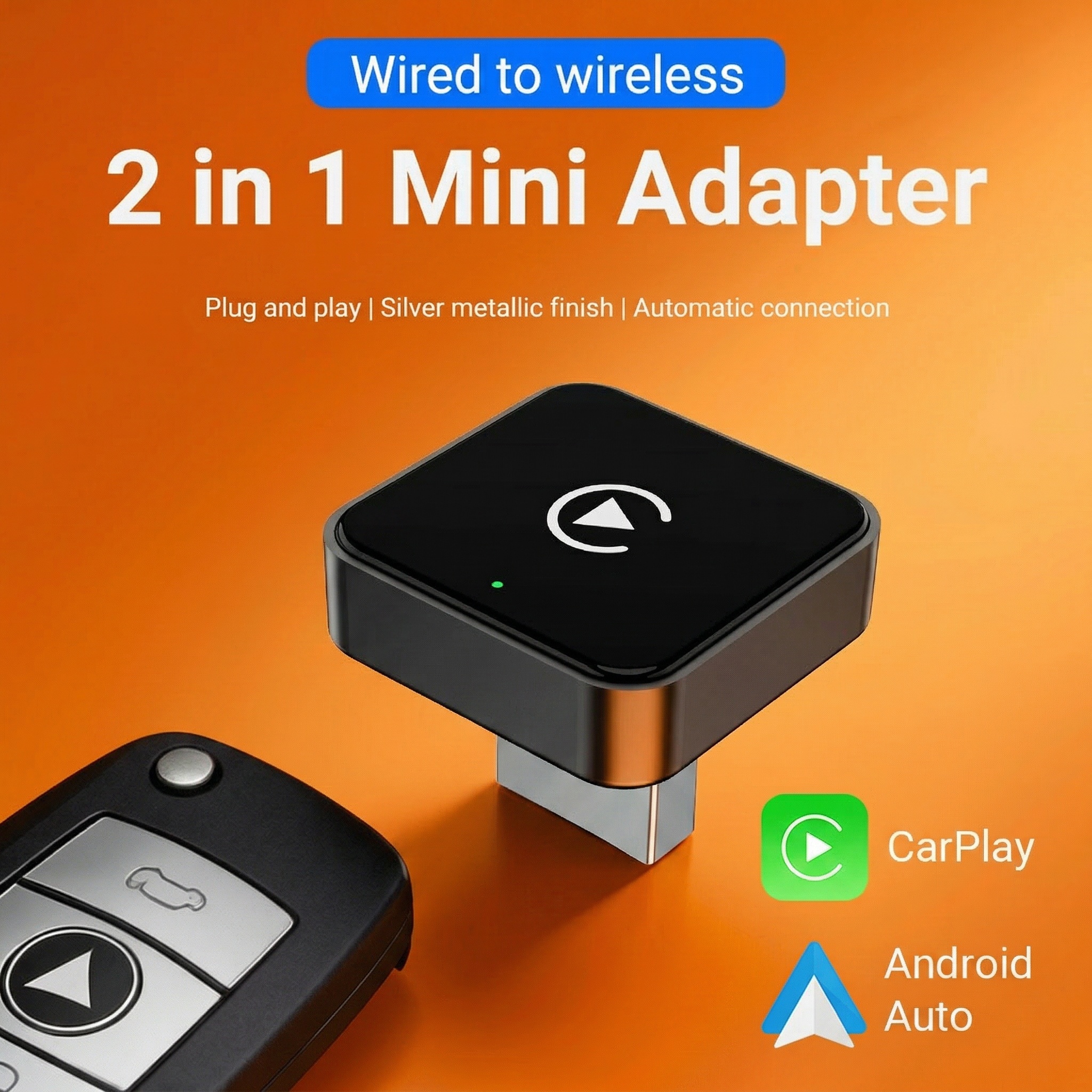 Wifi Smart Plug - 2026 New Smart Wireless CarPlay Android