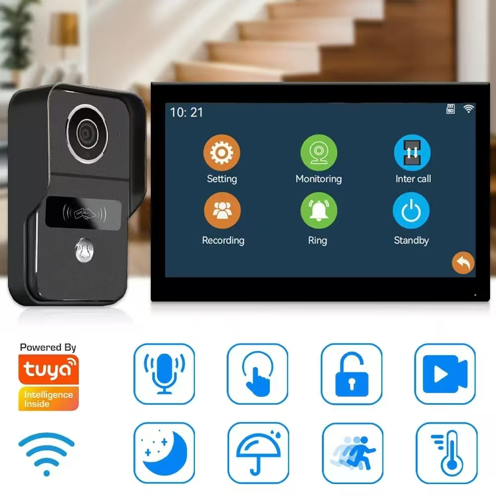 7Inch IPS Screen 2MP  Tuya APP - Wifi Doorbell Camera のレビューと価格