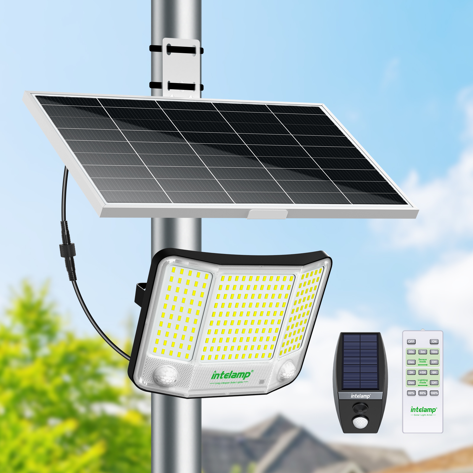 High Bright Solar Lights Outdo - Motion Sensor Light のレビューと価格