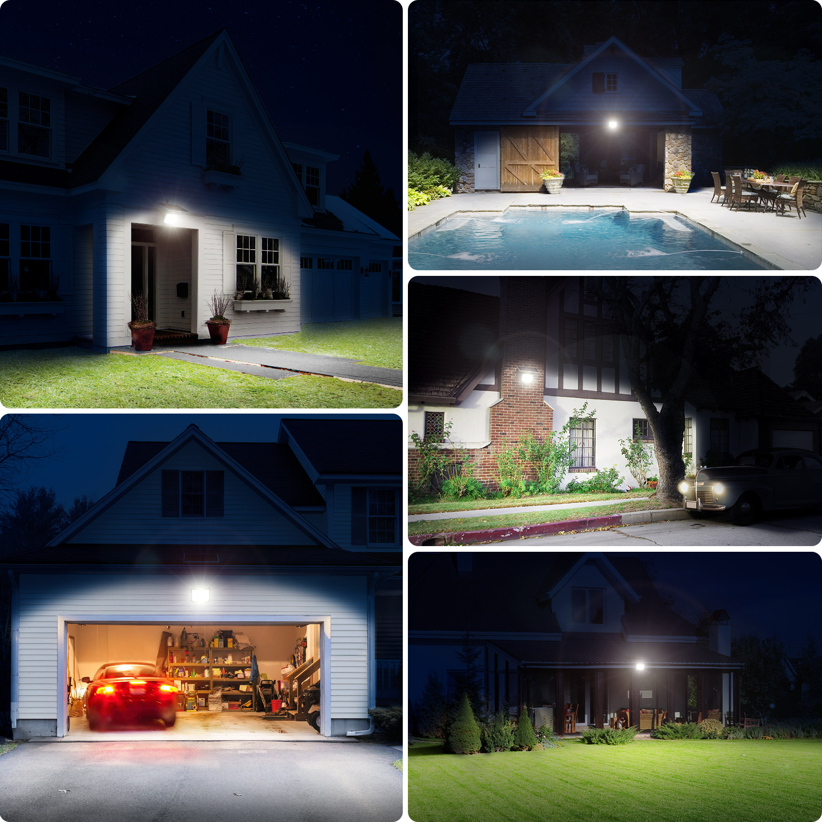 High Bright Solar Lights Outdo - Motion Sensor Light のレビューと価格