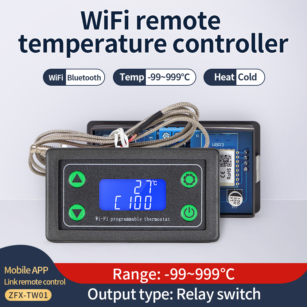 WIFI Remote Temperature Contro - Wifi Thermostat のレビューと価格