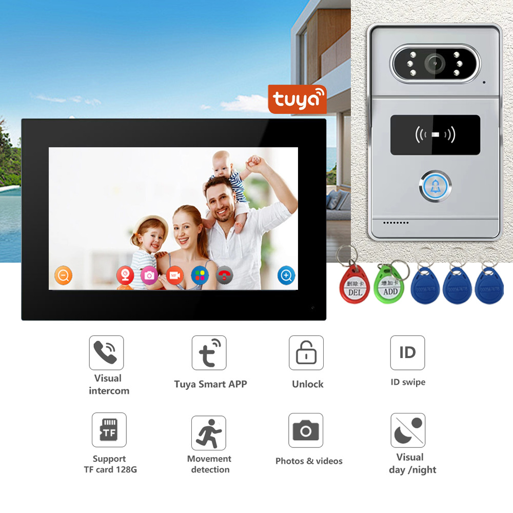 2MP 1080P Tuya APP IR Night Vi - Wifi Doorbell Camera のレビューと価格