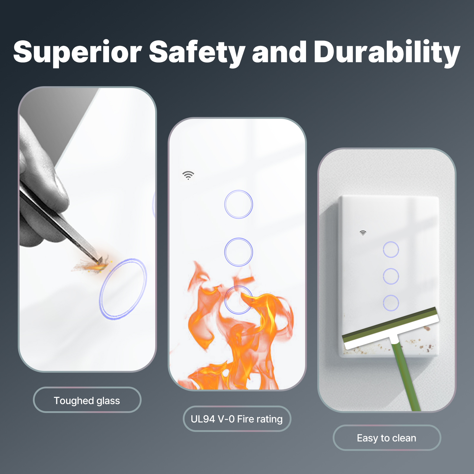 MOES Tuya WiFi Smart Light Swi - Smart Home Button のレビューと価格