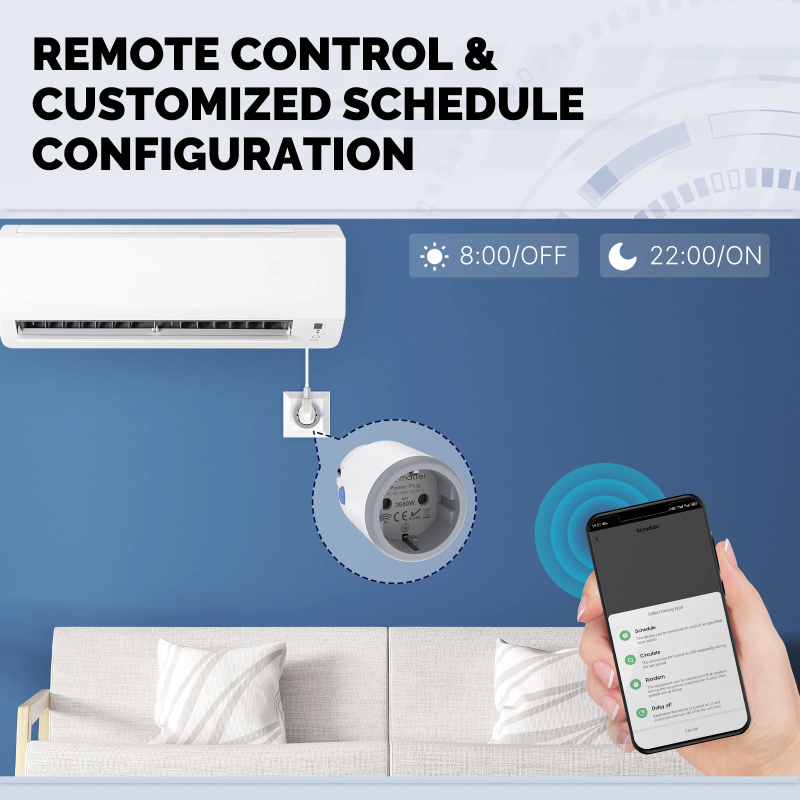 MOES Smart EU/US/UK Plug Matte - Smart Home Apple のレビューと価格