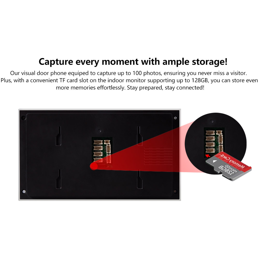 7Inch IPS Screen 2MP 1080P Tuy - Wifi Doorbell Camera のレビューと価格