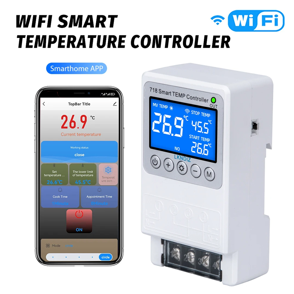 Temperature Smart WIFI  Contro - Wifi Thermostat のレビューと価格