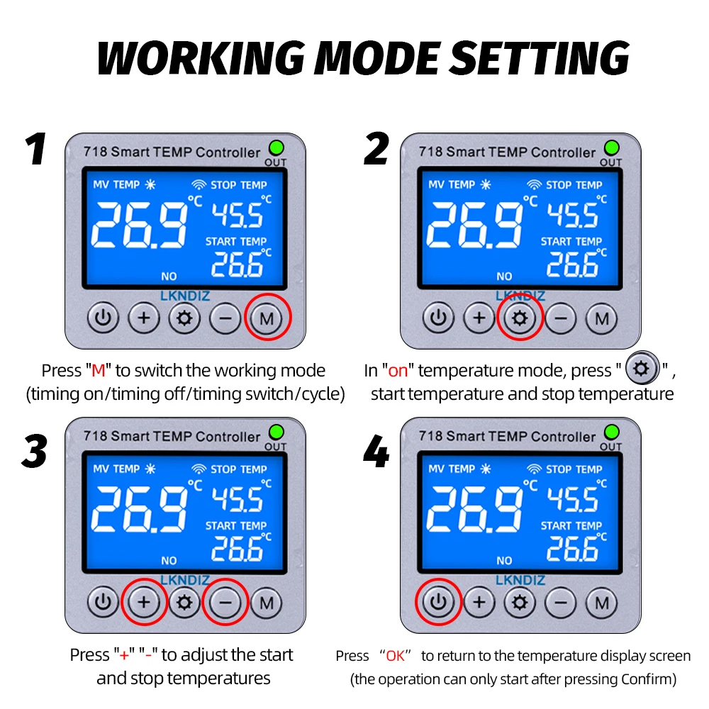 Temperature Smart WIFI  Contro - Wifi Thermostat のレビューと価格
