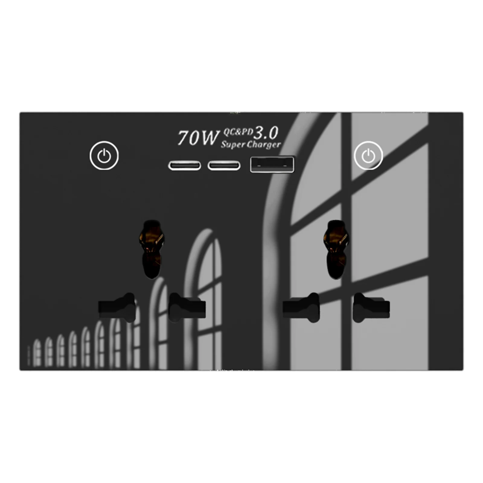 Smart Home Wifi Wall Socket Cr - Smart Home Touchscreen Control Panel のレビューと価格