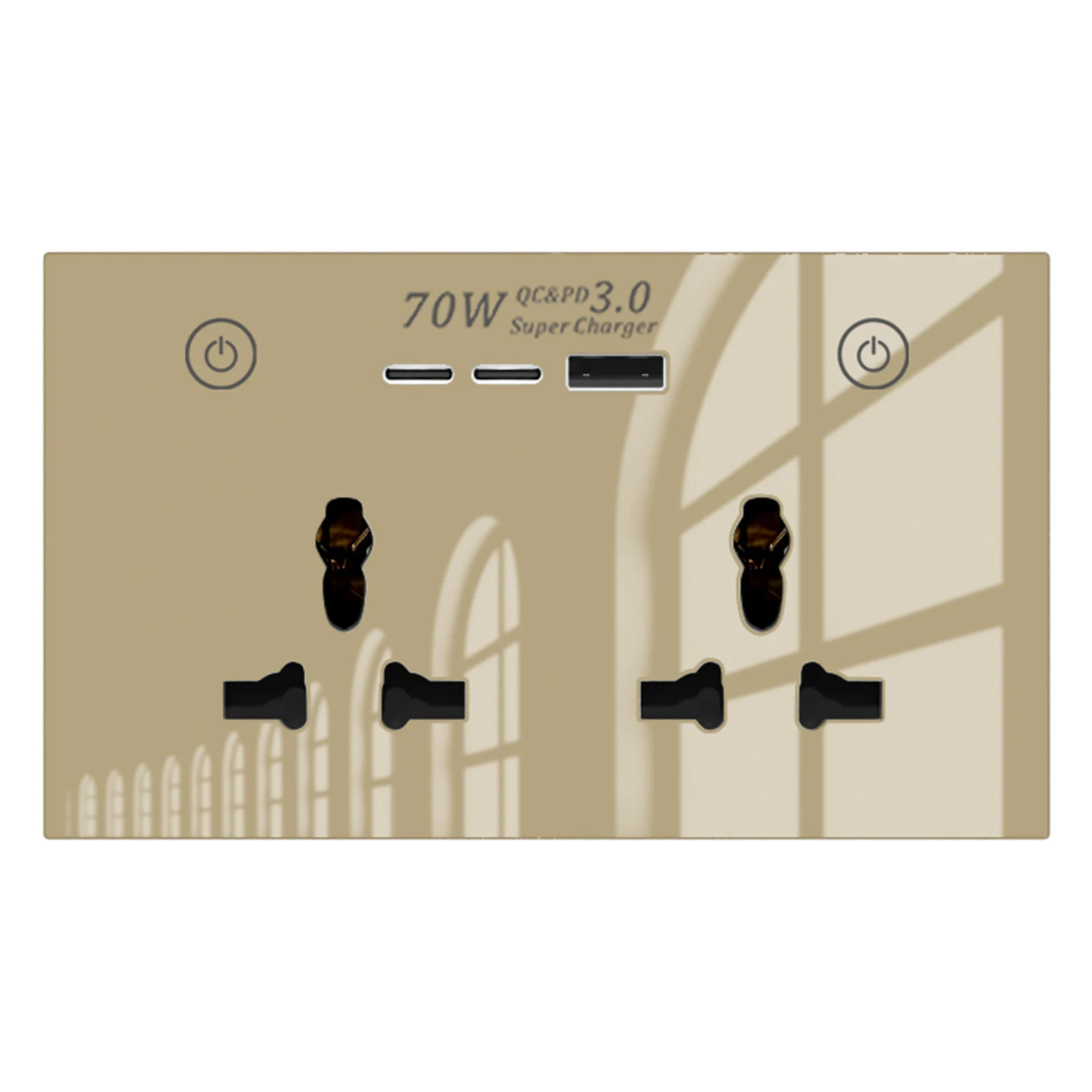 Smart Home Wifi Wall Socket Cr - Smart Home Touchscreen Control Panel のレビューと価格