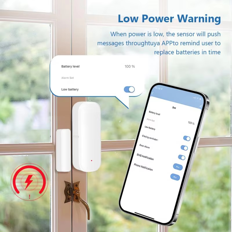 Door Window Sensor ZigBee Door - Smart Home Full System のレビューと価格
