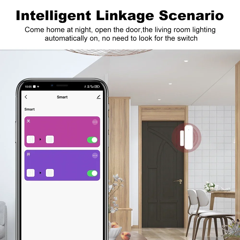 Door Window Sensor ZigBee Door - Smart Home Full System のレビューと価格