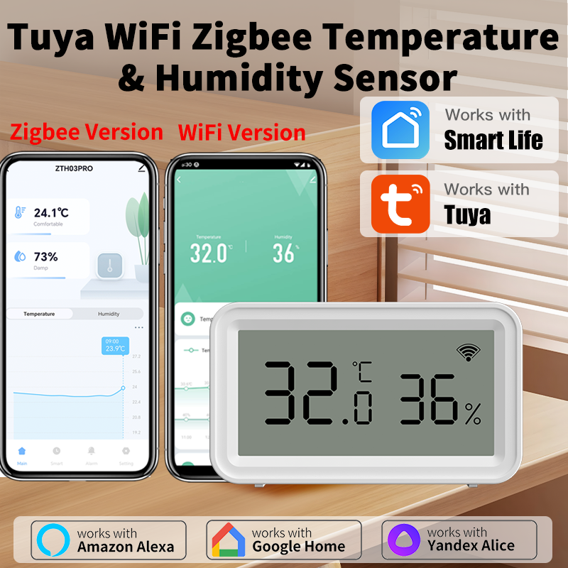 Tuya Zigbee WiFi Thermometer H - Wifi Thermostat のレビューと価格