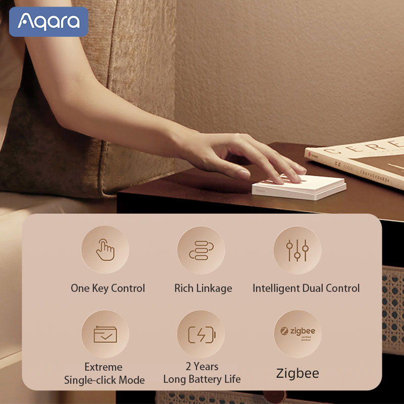 Original Aqara Smart Wall Swit - Smart Home Os のレビューと価格