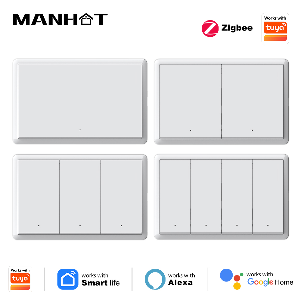 Manhot Smart zigbee Switch No  - Smart Home Button のレビューと価格