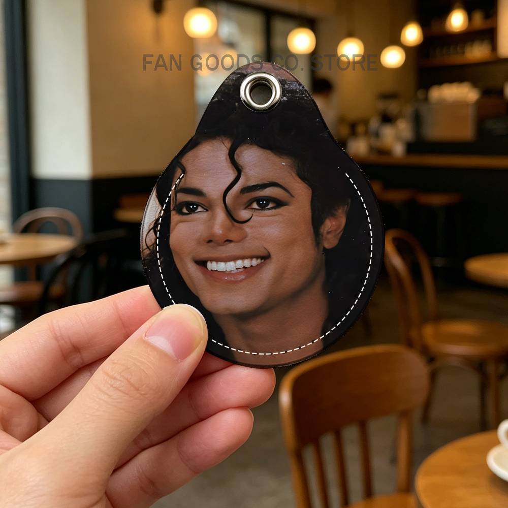 Music Michael J-Jackson PU Lea - Smart Home Key のレビューと価格