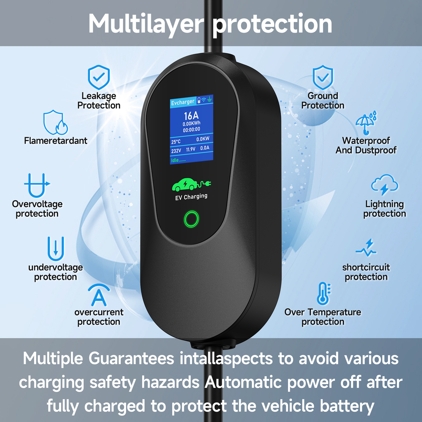 AFYEEV 3600W Portable Type 2 I - Wifi Smart Plug のレビューと価格