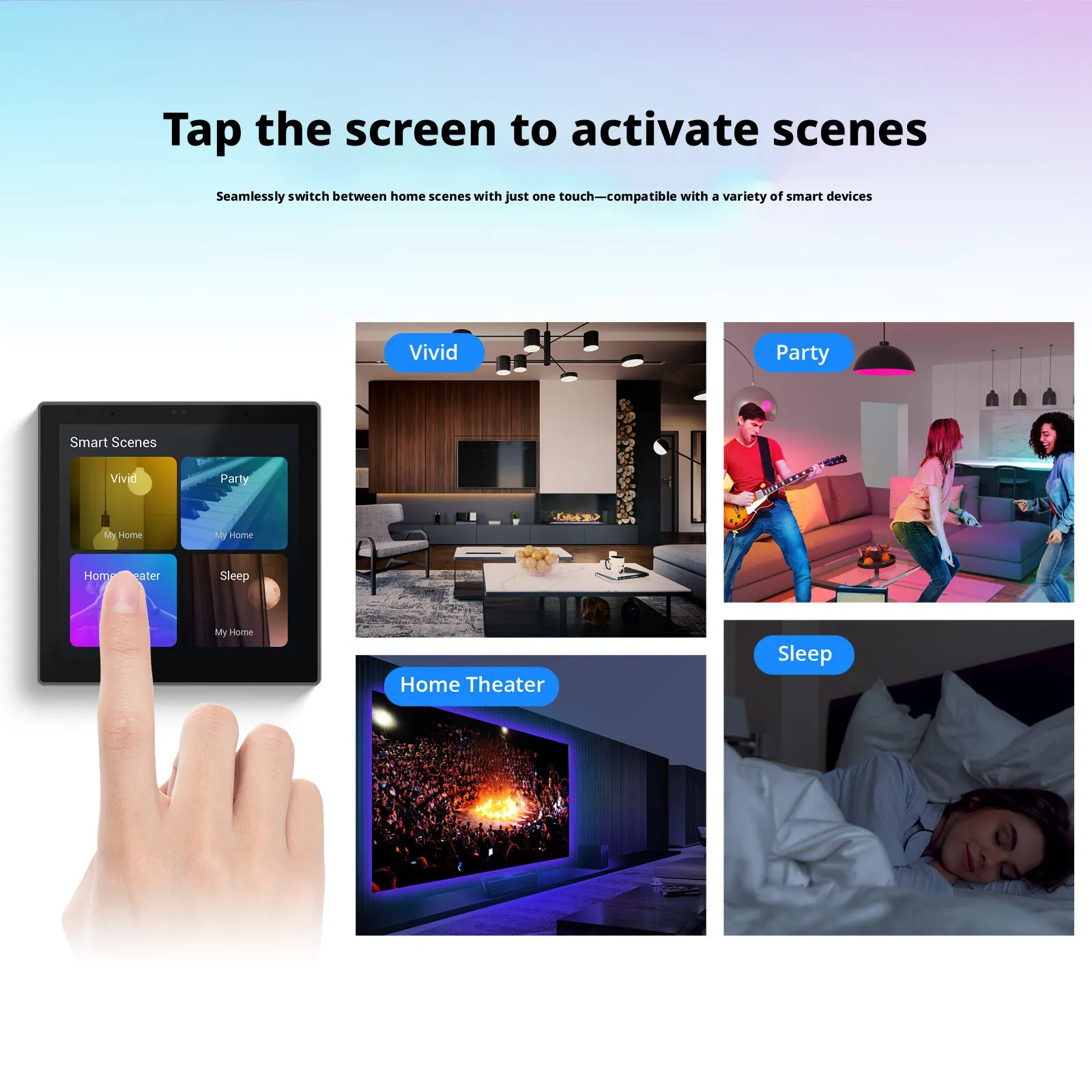 Smart Home 86 Multi functional - Smart Home Touchscreen Control Panel のレビューと価格