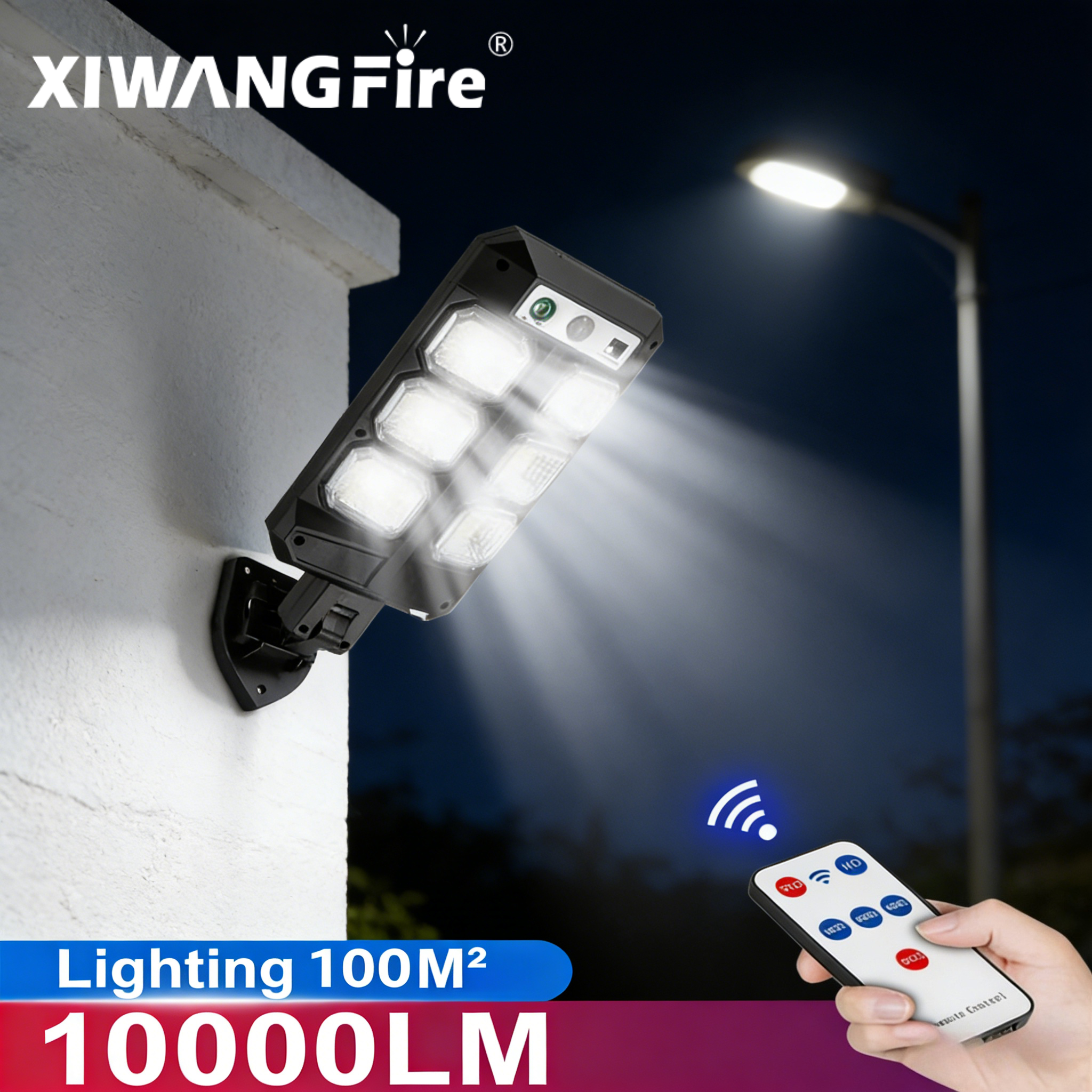 Outdoor Solar Street Lights, W - Motion Sensor Light のレビューと価格