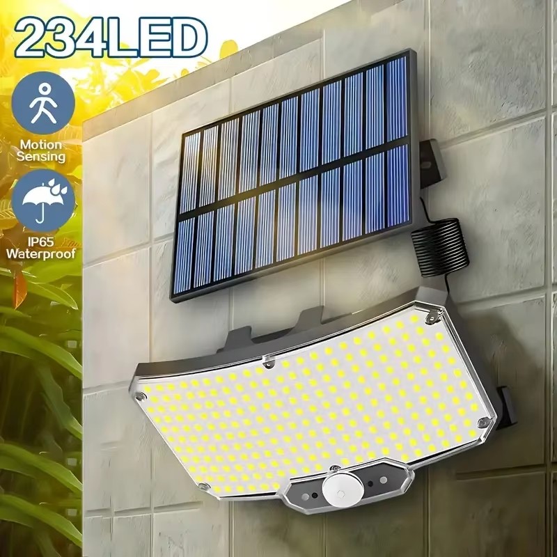 234LED Solar Outdoor Lights Mo - Motion Sensor Light のレビューと価格
