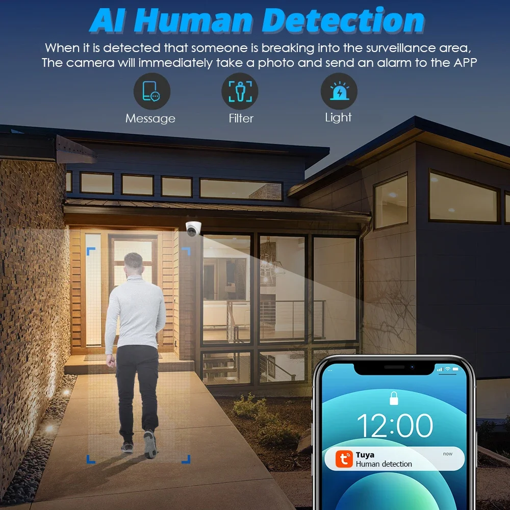 6MP POE Camera 6MP Outdoor Sma - Smart Home Windows App のレビューと価格
