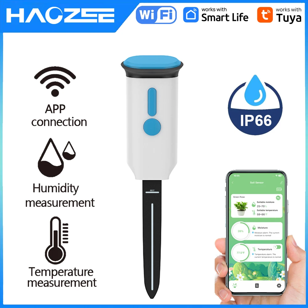 Haozee Tuya Smart WiFi Soil Mo - Wifi Thermostat のレビューと価格