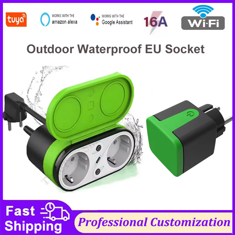Tuya EU 16A Wifi Smart Outdoor - Wifi Smart Plug のレビューと価格