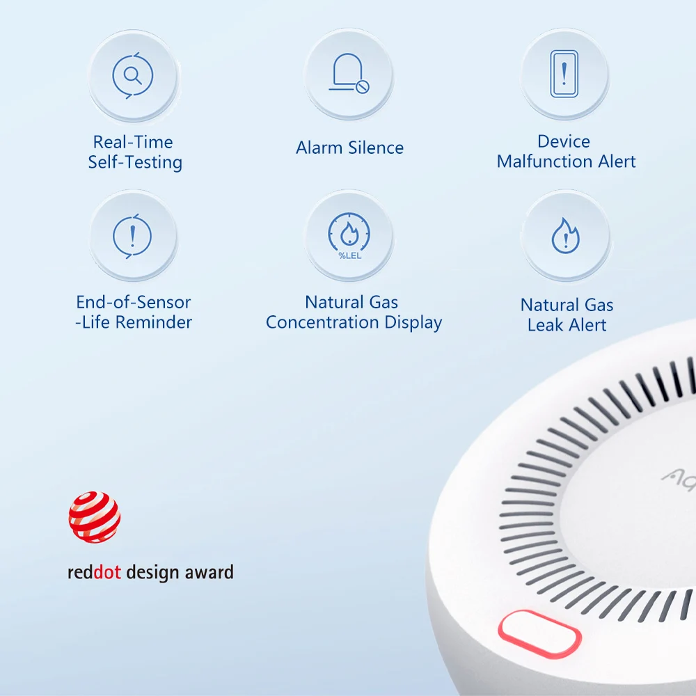 Aqara Natural Gas Detector Sma - Smart Home Os のレビューと価格