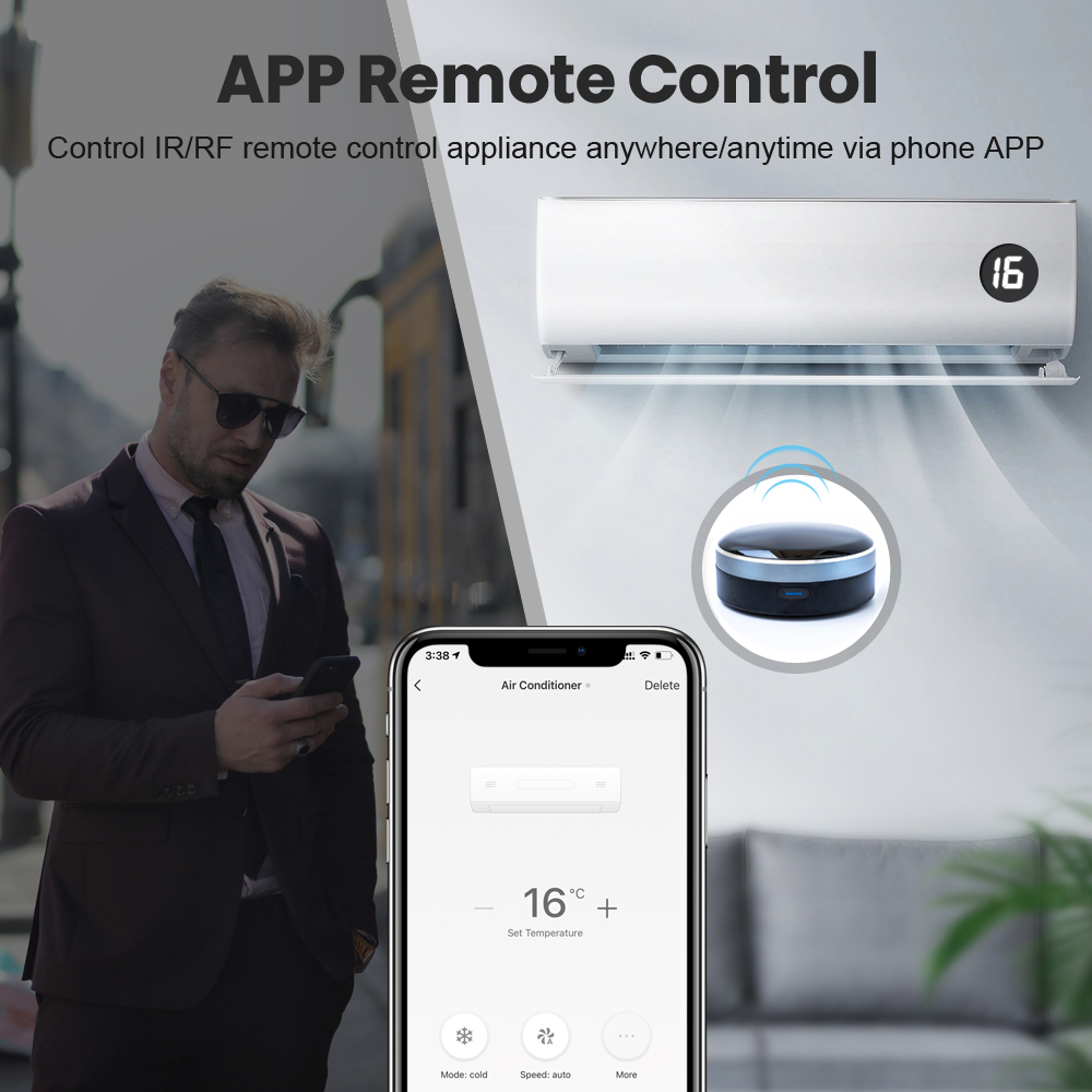 Tuya IR RF 433/315 Universal W - Smart Home Apple のレビューと価格