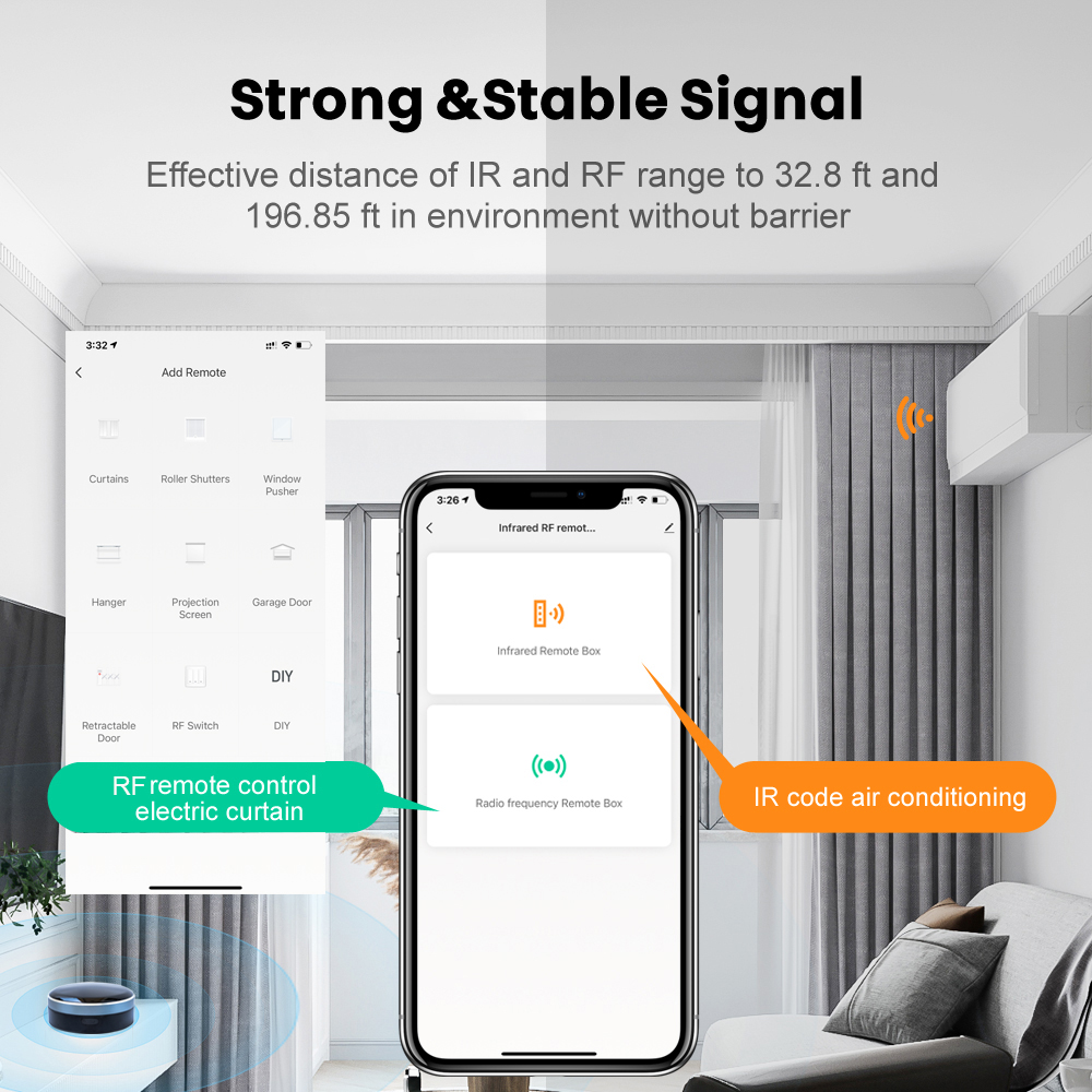 Tuya IR RF 433/315 Universal W - Smart Home Apple のレビューと価格