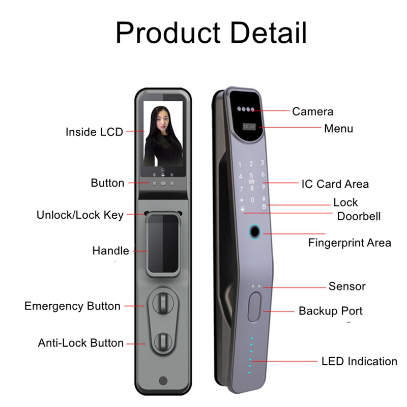 Tuya Wifi Electronic Fingerpri - Wifi Doorbell Camera のレビューと価格