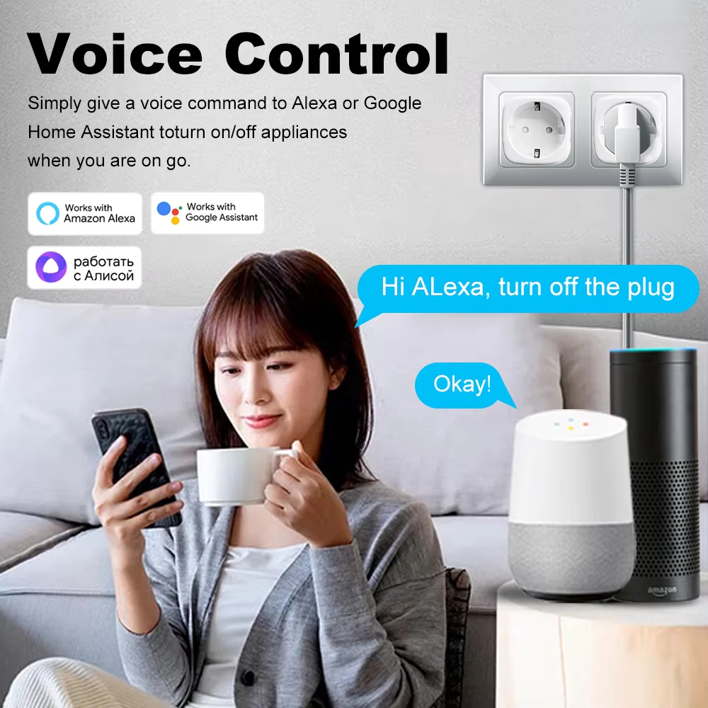Smart Plug Smart Socket EU 20A - Smart Home Yandex のレビューと価格