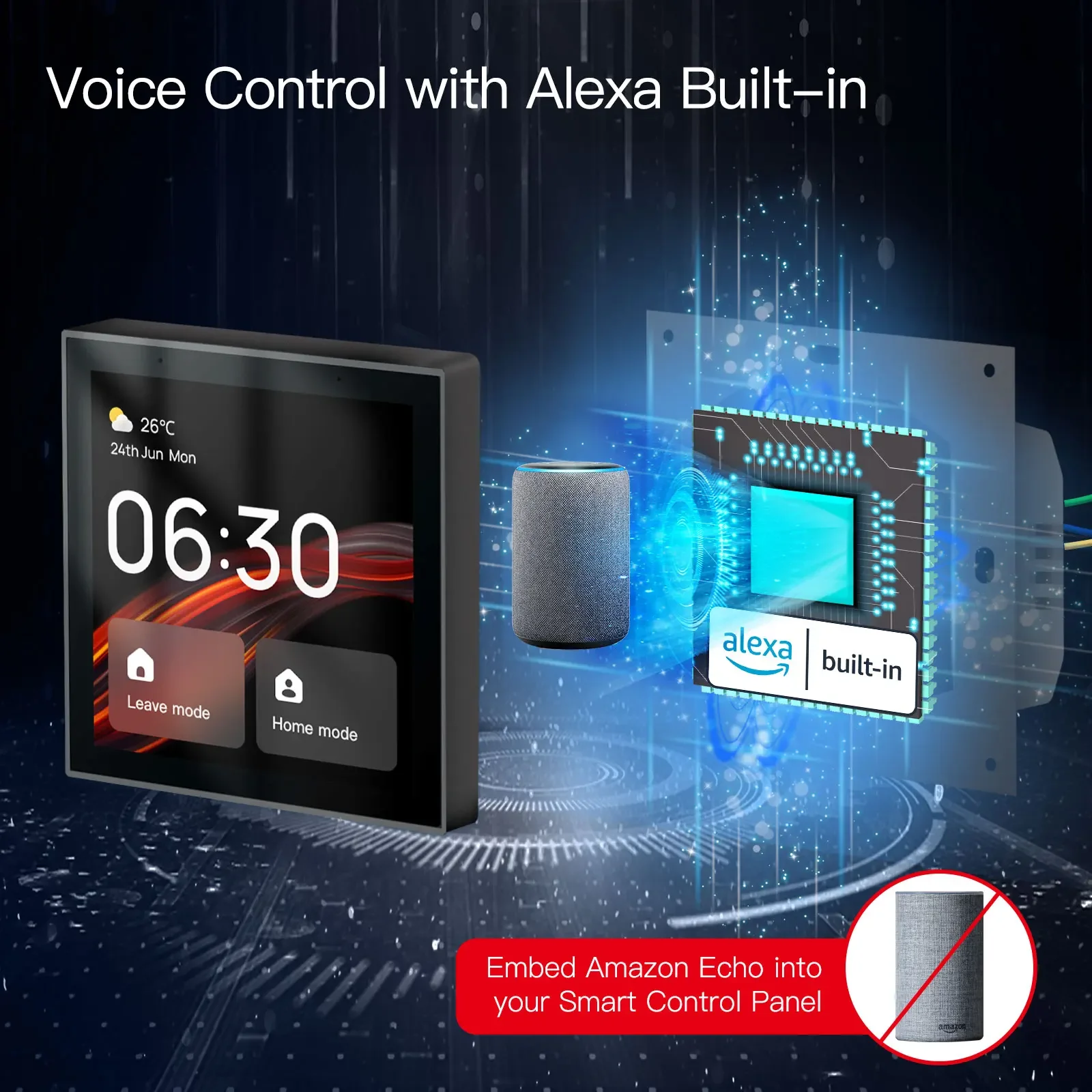 MOES Tuya wifi Multi-functiona - Smart Home Touchscreen Control Panel のレビューと価格