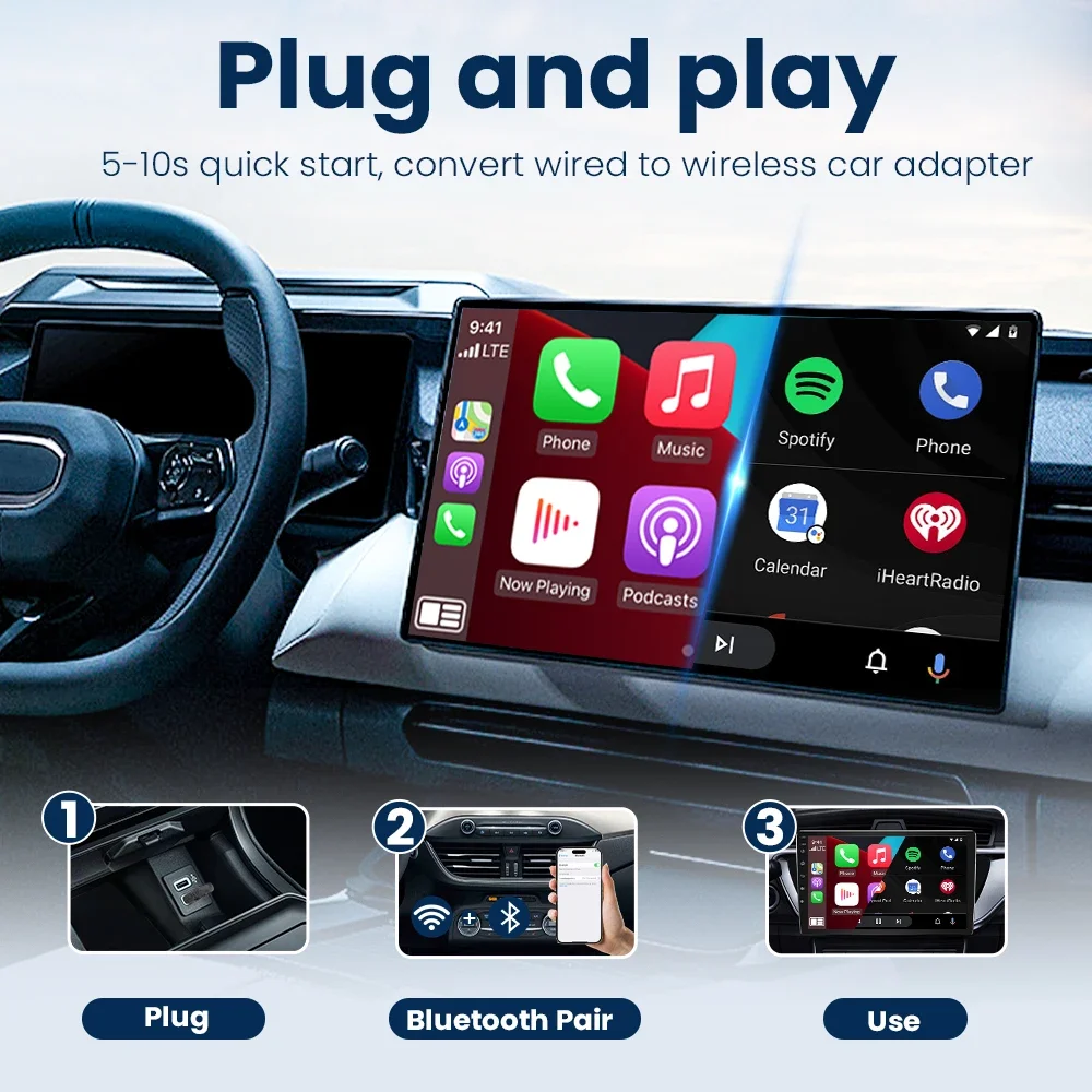 Wireless Carplay Adapter Wirel - Wifi Smart Plug のレビューと価格