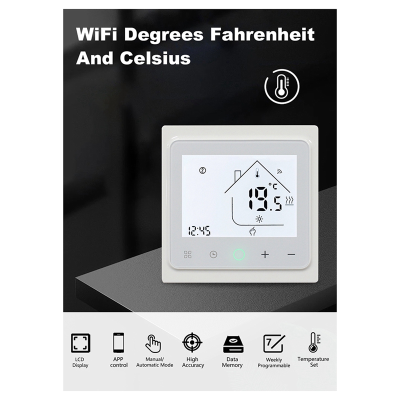 16A Tuya Smart WiFi Thermostat - Wifi Thermostat のレビューと価格