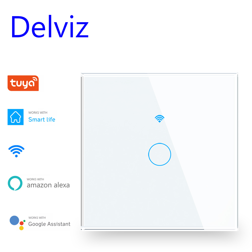 Delviz WiFi Wall Light Switch, - Smart Home Touchscreen Control Panel のレビューと価格