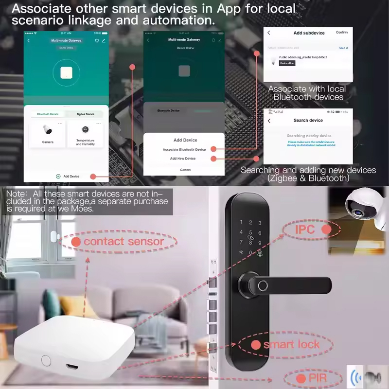 MOES Tuya ZigBee3.0 Smart Hub, - Smart Home Full System のレビューと価格