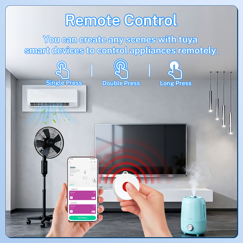 Tuya ZigBee Smart Button IP65  - Smart Home Button のレビューと価格