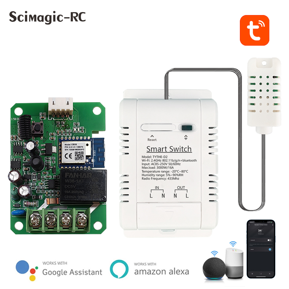 WiFi TH-16 Switch Tuya Wireles - Wifi Thermostat のレビューと価格