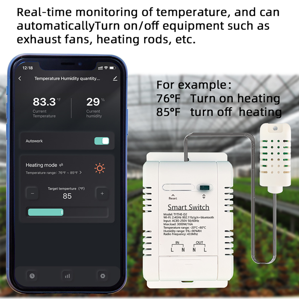 WiFi TH-16 Switch Tuya Wireles - Wifi Thermostat のレビューと価格