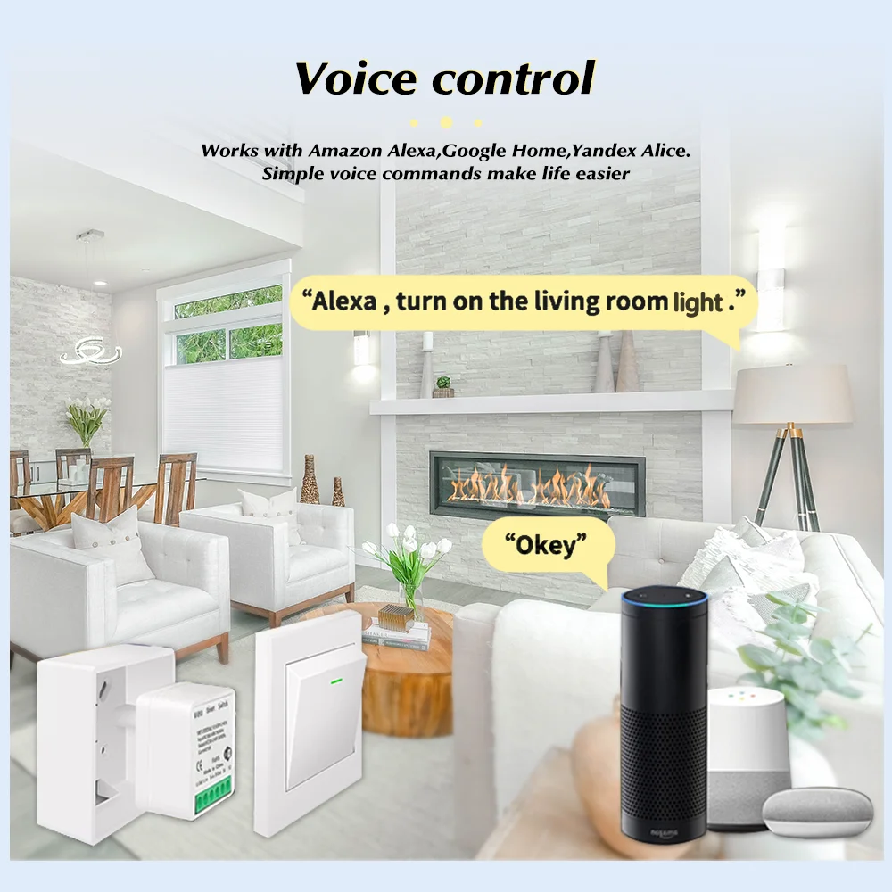 For Tuya Mini Smart WiFi Switc - Smart Home Button のレビューと価格