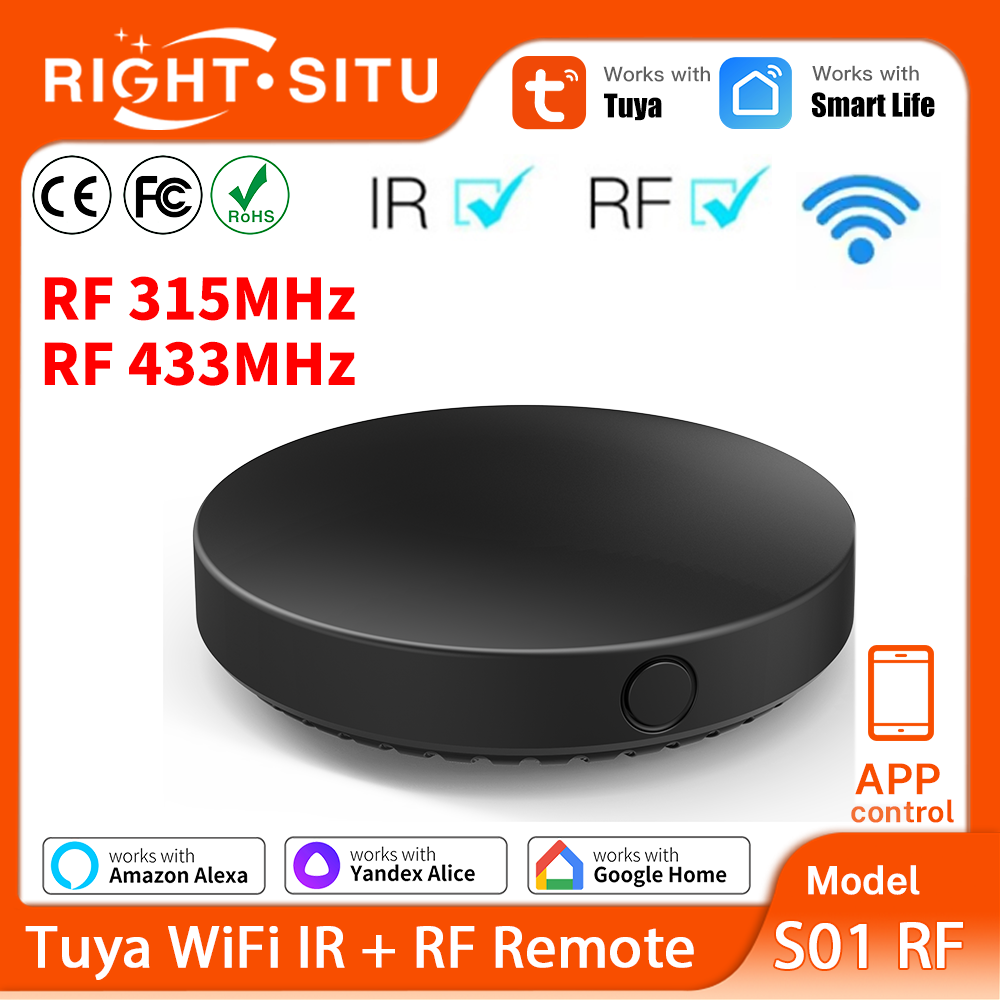 Tuya WiFi IR RF Remote Control - Smart Home Yandex のレビューと価格