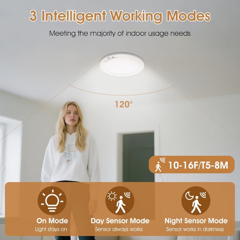 Motion Sensor LED Ceiling Ligh - Motion Sensor Light のレビューと価格