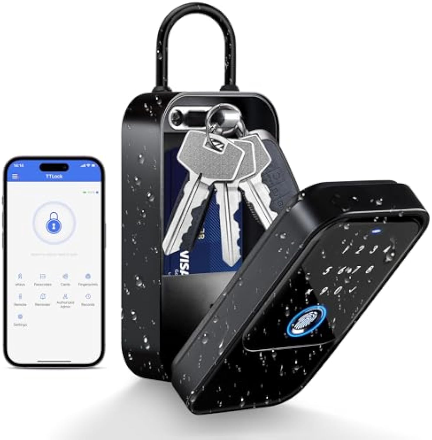 TTlock Smartkey Lock Box Home  - Smart Home Keyestudio のレビューと価格