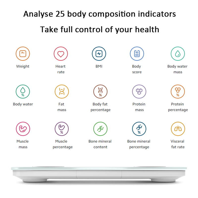 Xiaomi Body Fat Scale S400 Blu - Smart Home Os のレビューと価格