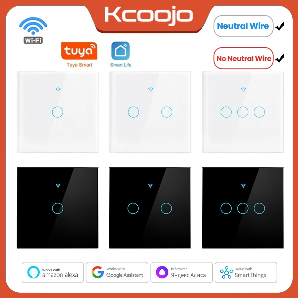 Tuya Wifi EU Smart Switches 1/ - Smart Home Button のレビューと価格