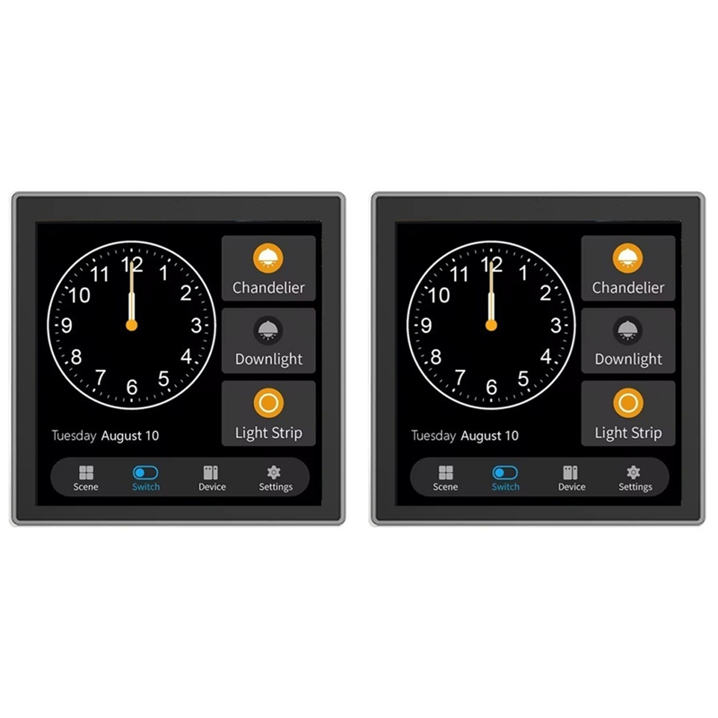 B04B-2X Tuya T3E Panel Switch  - Smart Home Touchscreen Control Panel のレビューと価格