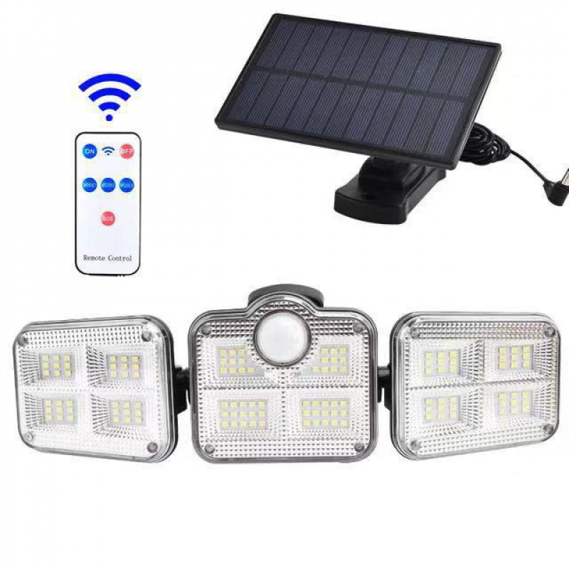 2024 New Release 3-Head LED So - Motion Sensor Light のレビューと価格