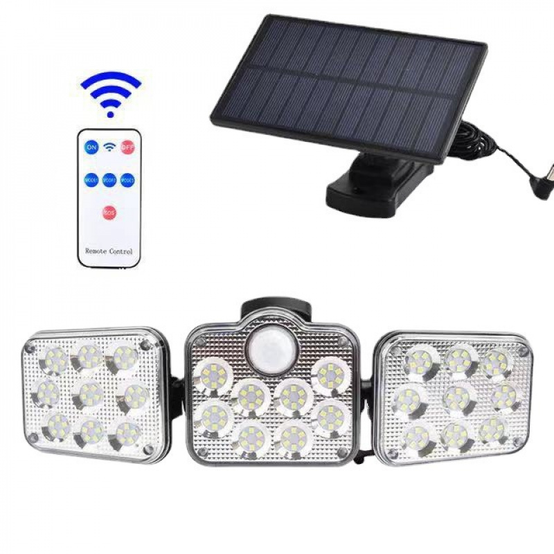 2024 New Release 3-Head LED So - Motion Sensor Light のレビューと価格