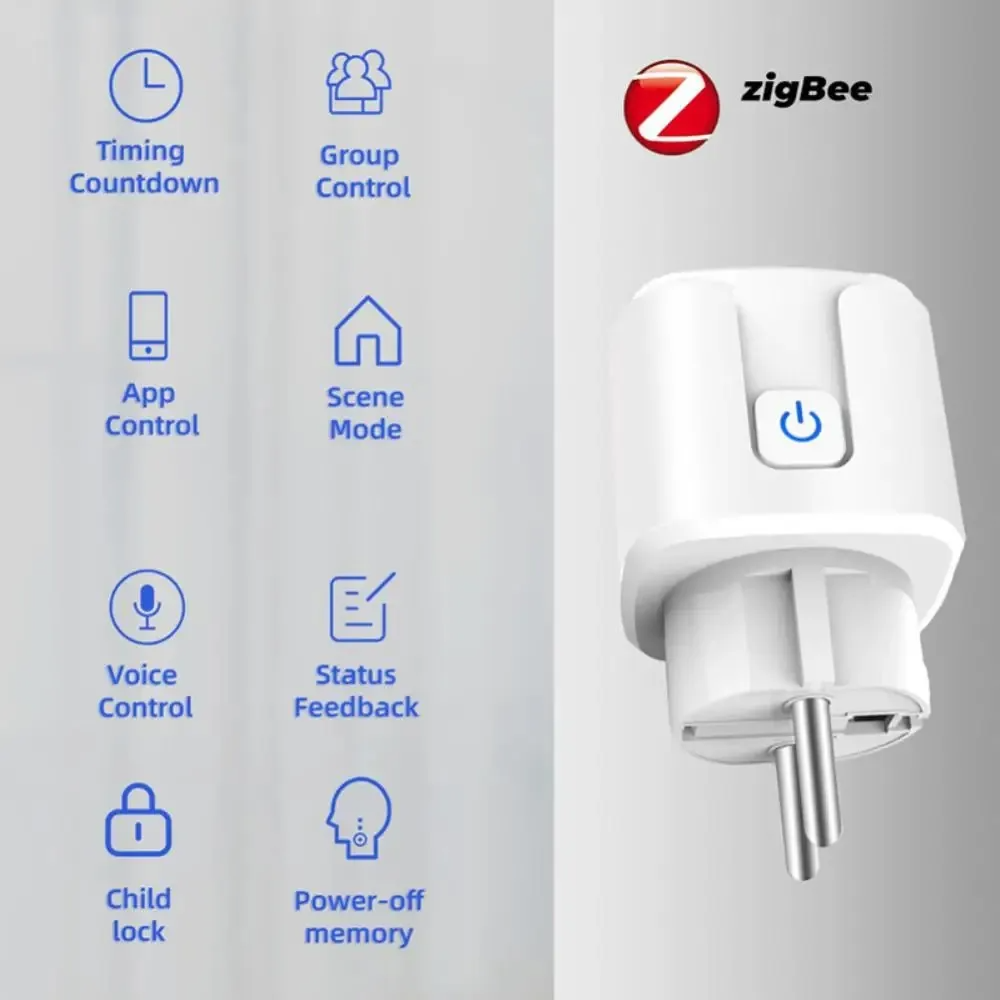 Tuya Zigbee Smart Plug 16A/20A - Smart Home Yandex のレビューと価格